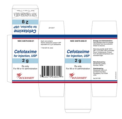 Mono Carton - Cefotaxime Injection 2 g Mono Carton